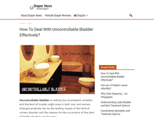 Tablet Screenshot of diapernews.com
